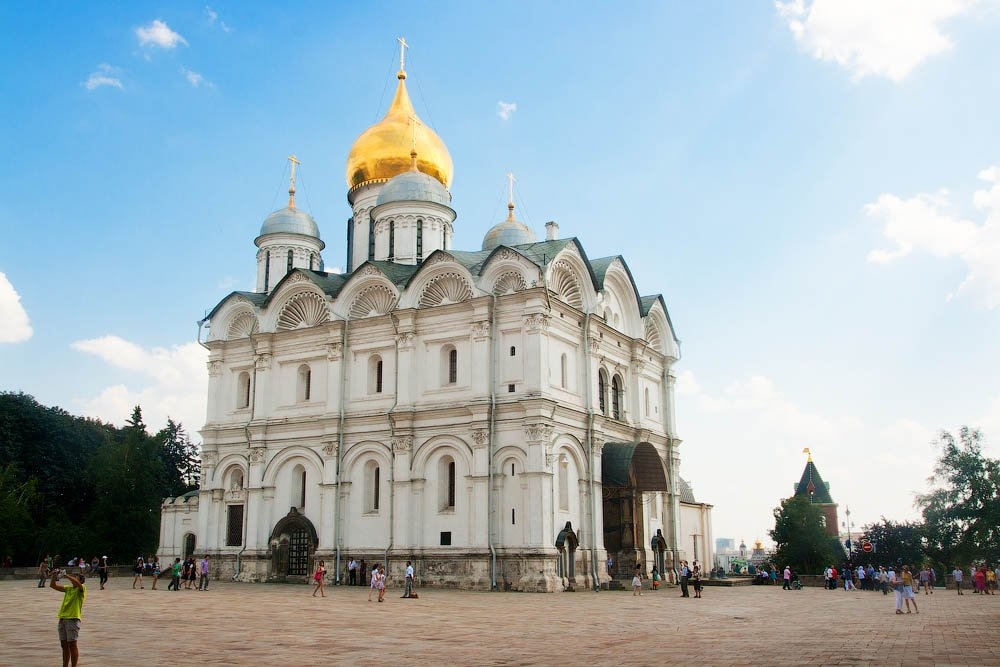 Архангельский собор Москва Кремль