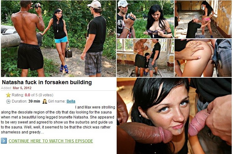Natasha fuck in forsaken building